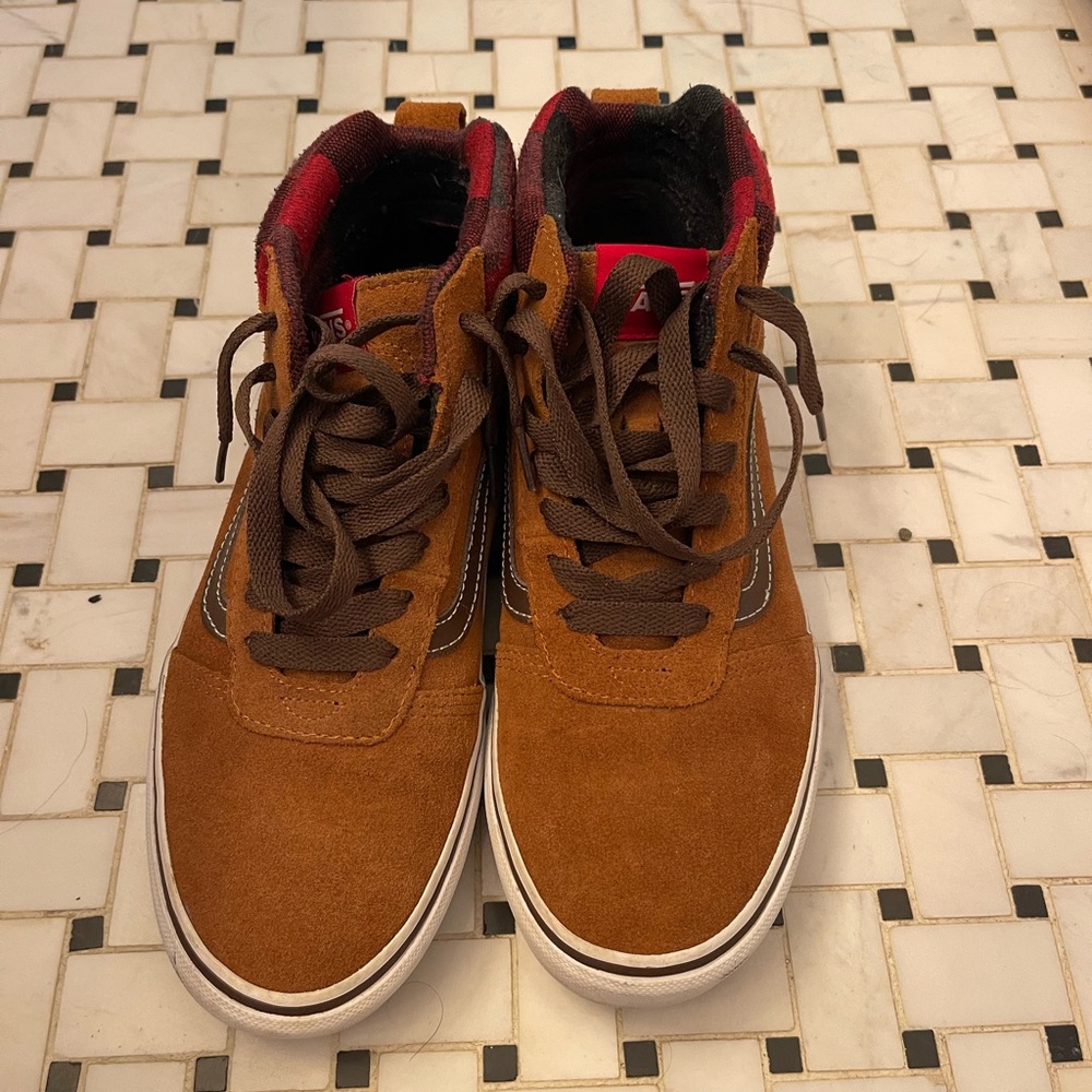 Vans Brown Low-Top Sneakers Classic Skate Style